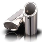 Resim Universal Paslanmaz Krom Egzoz Ucu 80mm ZQ3 