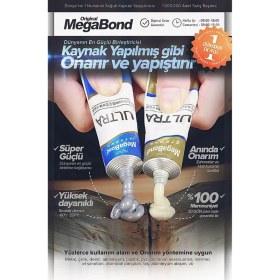 Resim MEGOBOND EPOXY YAPIŞTIRICI 21 GR 