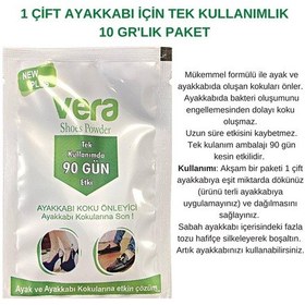 Resim Vera Ayak Kokusu Ayakkabı Içi Koku Önleyici 1 Paket-10Gr 