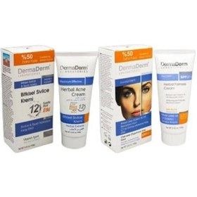 Resim Dermaderm Bitkisel Leke Giderici Gündüz Kremi + Sivilce Kremi 100 ML 2'li 