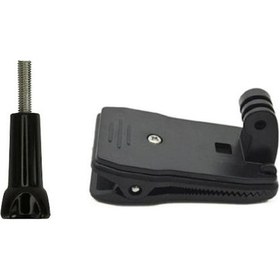 Resim Gplus Gp138v Eken Sjcam Aksiyon Kamera Çanta Kıskacı Ve Vida Seti 