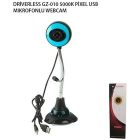 Resim Driverless Gz-010 5000k Pixel Usb Mıkrofonlu Webcam 