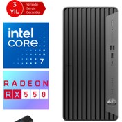 Resim Hp 400 Pro G9 Intel Core I7-13700 48GB 256GB SSD Freedos 4GB\u002FRX550 Masaüstü Bilgisayar RX6U4T6EAF16+ZETTAUSBBELLEK 