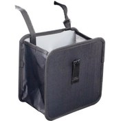 Resim Katlanabilir Araba Çöp Kutusu Çöp Kovası Çöp Torbası Askılı Araba Saklama Çantası - S 