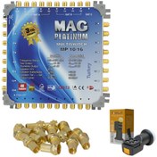 Resim Mag 10/16 Sonlu/Kaskatlı Uydu Santrali+T&Smart Santral Lnb'si 