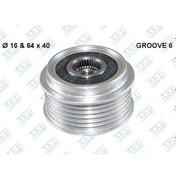 Resim AKD OP115133 ALTERNATÖR KASNAĞI (RULMANLI) ASTRA G-H-CORSA C-D-ME 