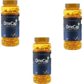 Resim Avicenna Omecap Omega 3 3 x 200 Kapsül 