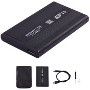 Resim 2.5" İnç Sata Metal Hdd Kutusu Harddisk Kutu Usb 3.0 Dd-101 
