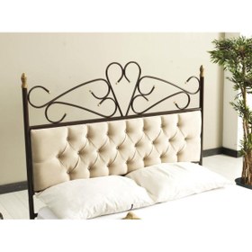 Resim Mobilya Dükkanım Pedesa Metal Karyola 180x200 ARM065 Kahve 