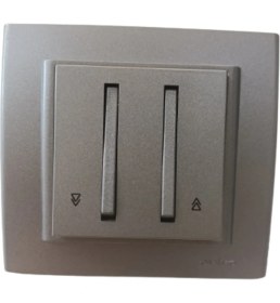 Resim Mina Metallıc Slim Jaluzi Kumanda Anahtarı Antrasit 