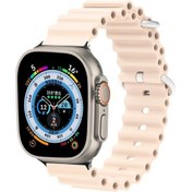 Resim iOS Uyumlu Watch Ultra 49mm Ve Watch Ultra 2 49mm / Serisi 9 & 8 & 7 45mm / Se 3 & Se 2 & 6 & 4 4 1 42mm Akıllı Saat Aks. 47901066 