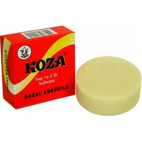 Resim Koza Doğal Kükürtlü Katı Saç Ve Cilt Bitkisel Sabunu 100 G 