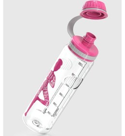 Resim Renga Ege Yoga Desenli 750 Ml Tritan Matara 912067 Fuşya Fuşya 