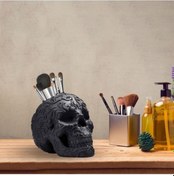 Resim Zcjb Cadılar Bayramı Kalemlik El Sanatları Çubuğu Serisi Masaüstü Sanat Kafatası Heykeli-67463 