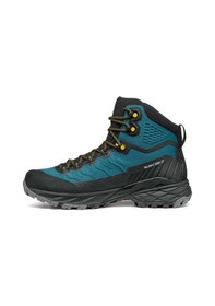 Resim Scarpa Rush Trk Lt Gore-tex Erkek Outdoor Bot Petrol - Mustard Çok Renkli 