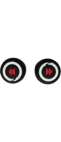 Resim Cafele Ghost Of Tsushima Joystick Koruyucu Silikon Pad-2 Siyah Renk Xbox One S/One X/Xbox 360 İçin 