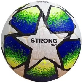 Resim Markahit StrongMen Lazer kesim 4 Astarlı Suni Deri Sert Zemin Halı Saha Futbol Topu No:5 BSF-8000 