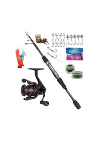 Resim Okuma Ceymar Hd Chd-1000a 2.28mt 0,5-10gr Ryuji Rock Fish Teleskopik Lrf Olta Takımı Seti 