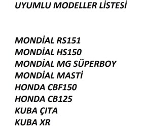 Resim Motolinas RS151 CBF150 Çıta Masti Kuba Xr Kilometre Rediktörü 