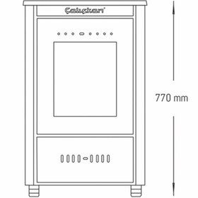 Resim Çalışkan Şömine Soba 301 