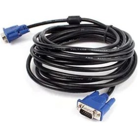 Resim Vga Kablo Full Hd 15 Pin Erkek Erkek 10 Metre 