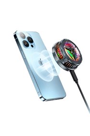 Resim Hadron HDX4371 Radyatörlü Magsafe Rgb Ledli Telefon Soğutucu Fan 