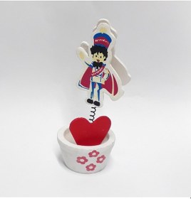 Resim Pelerinli Sünnet Çocuğu Ahşap Notluk 6 Adet Çok Renkli 