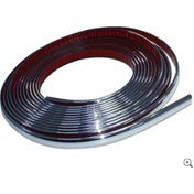 Resim Dekoratif Nikelaj Şerit Çıta 9Mm Krom Şerit 9Mmx 5 Metre 