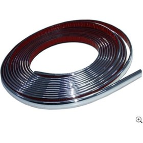 Resim Dekoratif Nikelaj Şerit Çıta 9Mm Krom Şerit 9Mmx 5 Metre 
