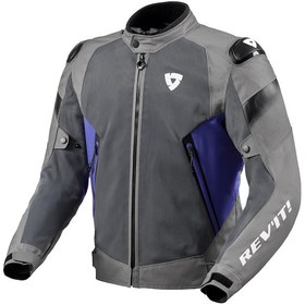 Resim Revit Control Air H2o Gri-mavi Yazlık Motosiklet Montu 