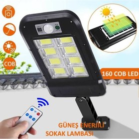 Resim Bet's Uzaktan Kumandalı 160 Led Solar Bahçe Lambası 