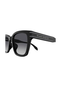 Resim Alexander Mcqueen Am0399sa 001 55 Unisex Güneş Gözlüğü 