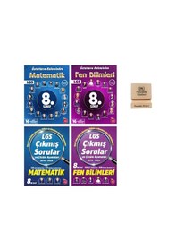 Resim Newton Lgs 8. Sınıf Matematik Ve Fen Bilimleri Denemeleri Ve Çıkmış Sorular + Telefon Standı 