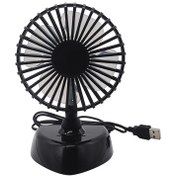 Resim Everest EFN-504 Masaüstü USB Fan - Siyah 