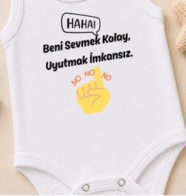 Resim Alandres %100 Pamuk Bebek Zıbın Çıtçıtlı Bisiklet Yaka Atlet Baskılı Yenidoğan Body 