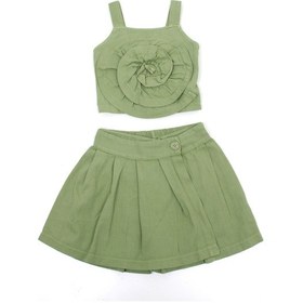 Resim Nk Kids Kız Çocuk Sandshell Takım Nk-18304 Haki 