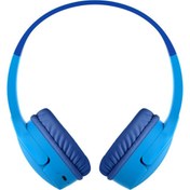Resim Belkin AUD002 SoundForm Mini Kablosuz Kafaüstü Çocuk Kulaklık-Mavi 