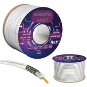 Resim Classen Uydu Anten Kablosu Rg6/U4 48Tel 100 Metre 