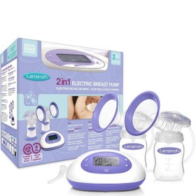 Resim Lansinoh 2'si 1 Arada Elektrikli Göğüs Pompası 