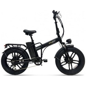 Resim Skyjet Robusto Pedal Destekli Elektrikli Bisiklet (Siyah) 
