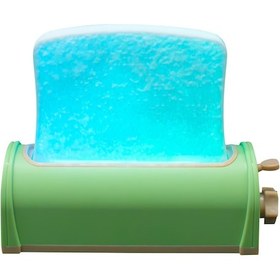 Resim Geeroyoo Yeşil 3d Tost Eşya Led Gece Lambası - 8 Renkli Ev Dekorasyonu Işıklı, Usb Şarjlı, Enerji Tasarruflu Odalar İçin Yeşil 