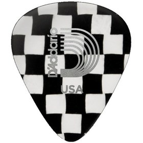 Resim 1ccb4 Gitar Penası 3 Adet 0,70 Mm. Dama Checkerboard 