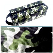 Resim Omeniv Kamuflaj Küçük Çanta Alet Çantası Kalem Kutusu Çok Renkli 