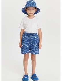 Resim Benitto Kids Erkek Çocuk Desenli Bucket Şapka 7011-yeşil Yeşil 