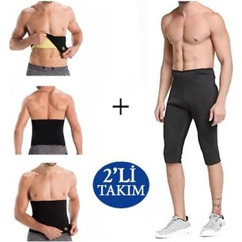 Erkek Neoteks Terleme Taytı + Terleme Korsesi Hediye Çok Renkli