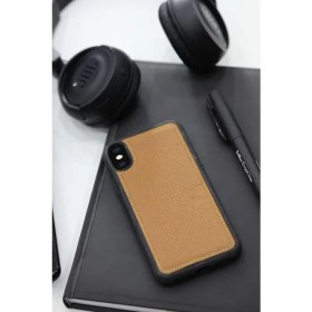 Resim Guard Taba Deri iPhone x / Xs Kılıfı 