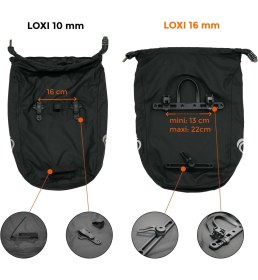 Resim Overade Loxi 15L Bisiklet Bagaj Çantası 