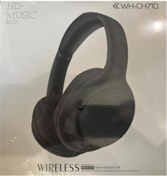 Resim NODAR Hadron WH-CH710 Siyah Bluetooth Kulaklık 76-53-43MM 