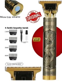 Resim gaman Usb Şarjlı Dragon Profesyonel Saç Sakal Ense Çizim Tüm Vücut Tüyü Lazer Öncesi Tıraş Makinesi 
