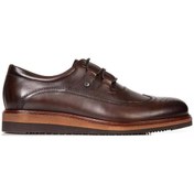 Resim Greyder 63345 Mr Formal Casual Erkek Klasik Oxford Ayakkabı Kahverengi 